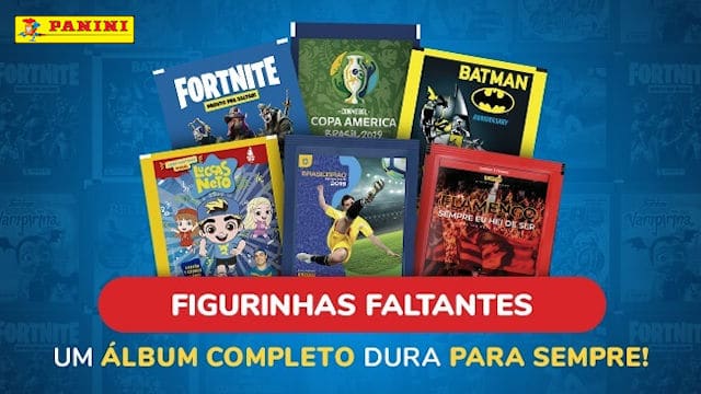 Kit Game Album Fortnite Panini Oficial + 180 Figurinhas