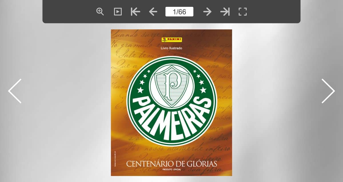 Álbum de figurinhas do Palmeiras – Fut Pop Clube
