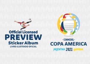 Álbum Copa América 2021 Preview