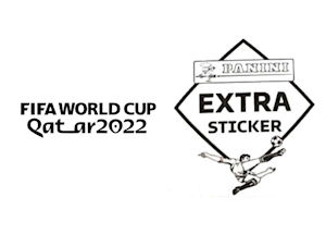 Figurinha Extra Sticker Bordô Mbappe Copa Do Mundo 2022