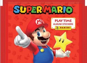 Álbum de figurinhas do Super Mario!